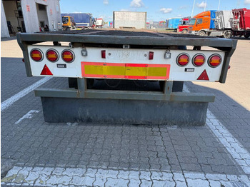 Бордово полуремарке/ Платформа Renders 3-axle Flatbed/Flachbettauflieger/Ladtrailer: снимка 4