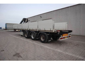 Бордово полуремарке/ Платформа Van Hool Cranetrailer/Krantrailer/Kranauflieger: снимка 4