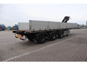 Бордово полуремарке/ Платформа Van Hool Cranetrailer/Krantrailer/Kranauflieger: снимка 3