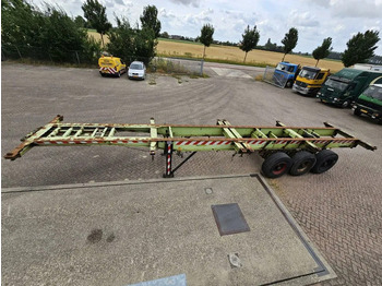 Контейнеровоз/ Сменна каросерия полуремарке Fruehauf Steelspring - Drumbrakes: снимка 2