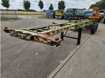 Контейнеровоз/ Сменна каросерия полуремарке Fruehauf Steelspring - Drumbrakes: снимка 3