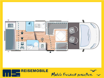 Полуинтегриран кемпер Chausson 724 ETAPE - LINE /140PS /ZUBEHÖR & CONNECT PAKET: снимка 2