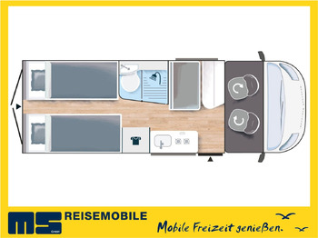Кемпер ван Chausson V697 SPORT LINE /-2025- / 140PS-8G /ARCTIC-PAKET: снимка 2