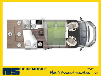 Полуинтегриран кемпер Forster T 699 LF /-MODELL 2025- / XXL- HUBBETT & RAUMBAD: снимка 2