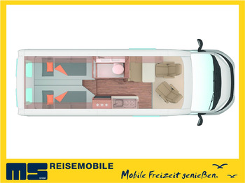 Лизинг на  Weinsberg CARABUS GREY 630 ME-EDITION FIRE / MODELL 2026 Weinsberg CARABUS GREY 630 ME-EDITION FIRE / MODELL 2026: снимка 2