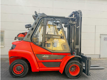 Мотокар 2018 LINDE H80T H80 8,000KG GAS FORKLIFT FORKLIFT 3+4TH VALVE 9,232 HOURS.: снимка 5