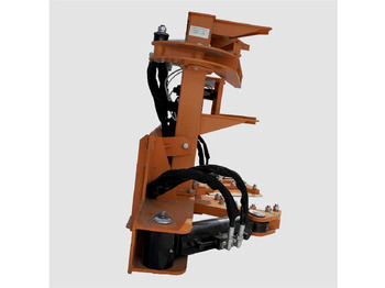 Прикачен инвентар за Строителна техника Rhino-cross Tree shear with grapple bomenzaag met grijper: снимка 4