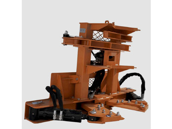 Прикачен инвентар за Строителна техника Rhino-cross Tree shear with grapple bomenzaag met grijper: снимка 3