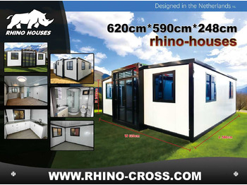 Жилищен контейнер Rhino Houses 36,5 m2: снимка 2
