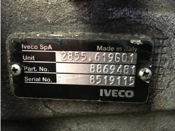 Скоростна кутия и части за Камион Iveco Versnellingsbak 2855.619G01: снимка 4