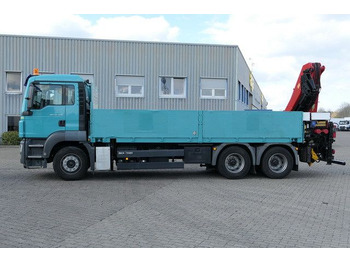 Нови Бордови камион, Камион с кран MAN 26.400 TGS BL, Kran HMF 4220 K4, Funk, Container: снимка 2