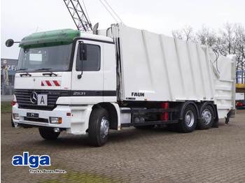 Боклукчийска кола Mercedes-Benz 2531 L 6x2 Schüttung: снимка 1