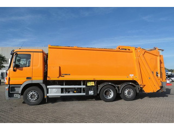 Боклукчийска кола Mercedes-Benz 2532 L Actros 6x2,Schörling, Terberg, Lenk-Lift: снимка 2