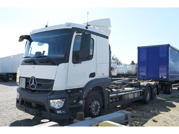 Лизинг на Mercedes-Benz 2543 L Actros 6x2, Meiller RK 21.70, Lenk-Lift Mercedes-Benz 2543 L Actros 6x2, Meiller RK 21.70, Lenk-Lift: снимка 4