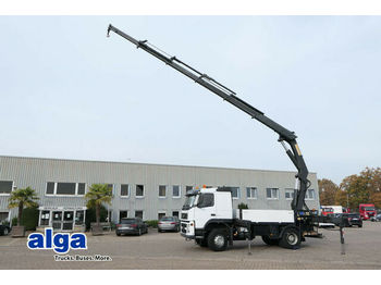 Бордови камион, Камион с кран Volvo F 340 4x4, Allrad, Kran HMF 3722 K5, Funk, AHK: снимка 1