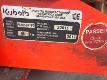 Косачка за трева Kubota GR1600-ID-II: снимка 2