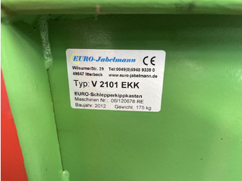 Прикачен инвентар Jabelmann / EURO-Jabelmann V 2101 EKK: снимка 4