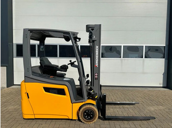 Електрокар Jungheinrich EFG 216K 1.6 ton Triplex Freelift Sideshift Elektra Heftruck Accu 2020: снимка 2