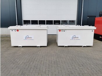 Резервоар за съхранение Kiwa IBC Steenbergen 3000 liter diesel tank met keuring !: снимка 4