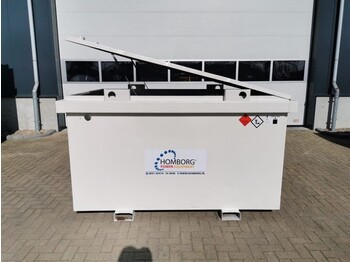 Резервоар за съхранение Kiwa IBC Steenbergen 3000 liter diesel tank met keuring !: снимка 2