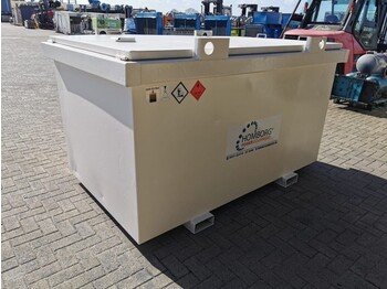 Резервоар за съхранение Kiwa IBC Steenbergen 3000 liter diesel tank met keuring !: снимка 5