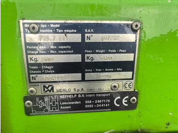 Телескопичен товарач Merlo P35.7 EVT Perkins Diesel 3.5 ton Verreiker: снимка 3