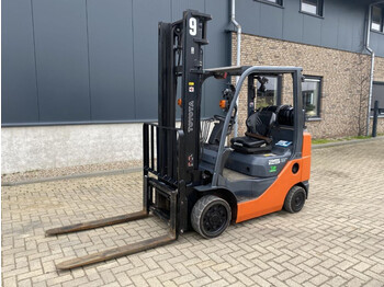 Газокар Toyota 8FGCU25 2.5 ton Duplex Sideshift LPG Heftruck: снимка 3