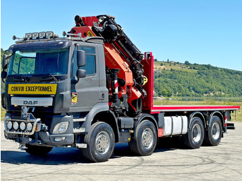 Камион с кран DAF CF 410 * PK 53002 - SH E/JIB PJ 125 E + FUNK*8x4: снимка 4