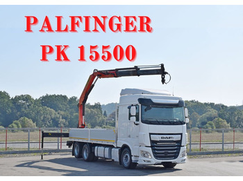 Лизинг на DAF XF 530 Pritsche 6,30 m + PK 15500 * TOPZUSTAND  DAF XF 530 Pritsche 6,30 m + PK 15500 * TOPZUSTAND: снимка 1