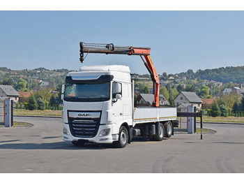 Лизинг на DAF XF 530 Pritsche 6,30 m + PK 15500 * TOPZUSTAND  DAF XF 530 Pritsche 6,30 m + PK 15500 * TOPZUSTAND: снимка 2