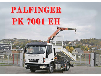 Камион с кран IVECO EuroCargo 100E