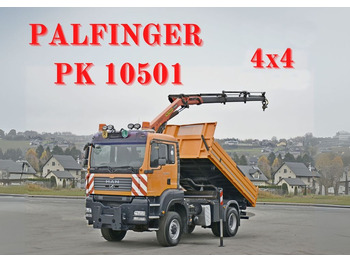 Камион с кран MAN TGA 18.360