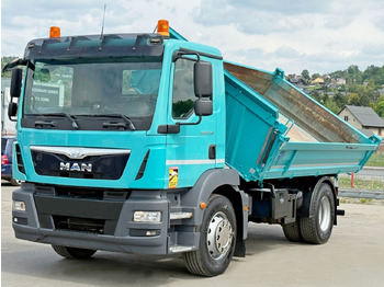 Самосвал камион, Камион с кран MAN TGM 15.340 * Kipper 4,60 m * TOPZUSTAND: снимка 3 Самосвал камион, Камион с кран MAN TGM 15.340 * Kipper 4,60 m * TOPZUSTAND: снимка 3