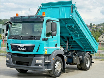 Самосвал камион, Камион с кран MAN TGM 15.340 * Kipper 4,60 m * TOPZUSTAND: снимка 2 Самосвал камион, Камион с кран MAN TGM 15.340 * Kipper 4,60 m * TOPZUSTAND: снимка 2