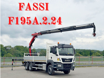Камион с кран MAN TGS 26.360