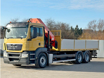 Камион с кран MAN TGS 28.440 Pritsche 6,55* PALFINGER PK 4502: снимка 4 Камион с кран MAN TGS 28.440 Pritsche 6,55* PALFINGER PK 4502: снимка 4