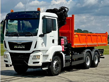 Камион с кран MAN TGS 33.440 * HIAB X-HIDUO 188 E-5 + FUNK * 6x4: снимка 3
