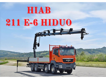 Лизинг на MAN TGS 35.440 * HIAB 211 E-6 HIDUO +FUNK / 8x4  MAN TGS 35.440 * HIAB 211 E-6 HIDUO +FUNK / 8x4: снимка 1