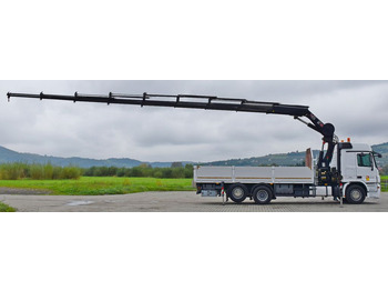 Камион с кран, Бордови камион Mercedes-Benz ACTROS 2544 * HIAB 377 E - 8 HIPRO + FUNK* TOP: снимка 5