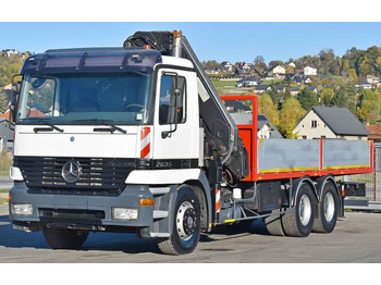 Лизинг на Mercedes-Benz ACTROS 2635 Pritsche 6,40m + HIAB 400 E-5 + FUNK  Mercedes-Benz ACTROS 2635 Pritsche 6,40m + HIAB 400 E-5 + FUNK: снимка 4