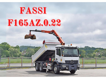 Камион с кран MERCEDES-BENZ Arocs