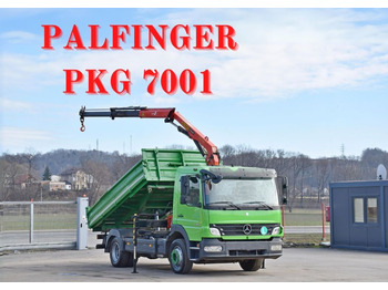Камион с кран MERCEDES-BENZ Atego 1224