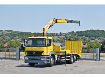 Камион пътна помощ Mercedes-Benz AXOR 2533 ABSCHLEPPWAGEN 7,50 m + FASSI F150A.22: снимка 2