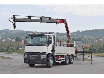 Лизинг на Renault C 380*PRITSCHE 5,45m*FASSI F175A.0.22+ FUNK/6x4  Renault C 380*PRITSCHE 5,45m*FASSI F175A.0.22+ FUNK/6x4: снимка 2
