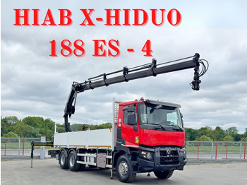 Лизинг на  Renault C 430 *HIAB X - HIDUO 188 ES - 4 + FUNK * 6x4 Renault C 430 *HIAB X - HIDUO 188 ES - 4 + FUNK * 6x4: снимка 1