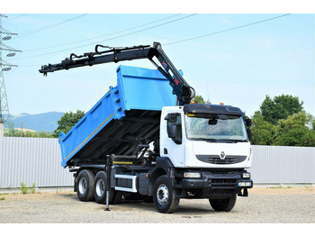 Камион с кран RENAULT Kerax 370