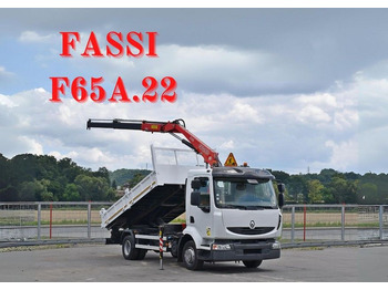 Камион с кран RENAULT Midlum 220