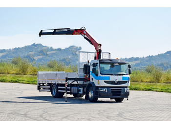 Камион с кран, Бордови камион Renault Premium 310 DXI* FASSI F130AC.23+FUNK* TOP: снимка 2