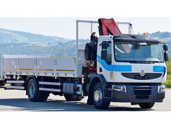 Камион с кран, Бордови камион Renault Premium 310 DXI* FASSI F130AC.23+FUNK* TOP: снимка 4