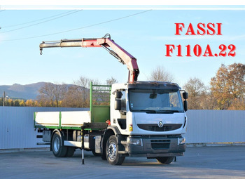 Камион с кран RENAULT Premium 370